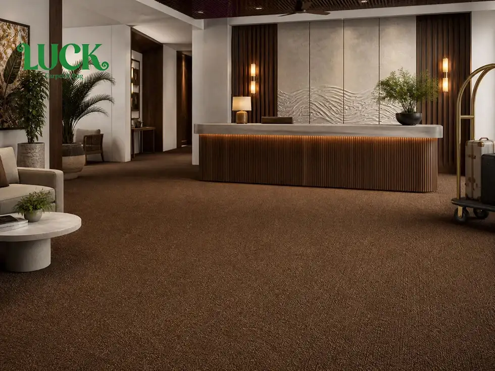 Nylon Tufted Wall To Wall Carpet For Hospitality
