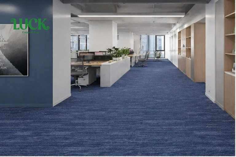 Tufted Solution Dyed Yarn Wall To Wall Carpet For Office
